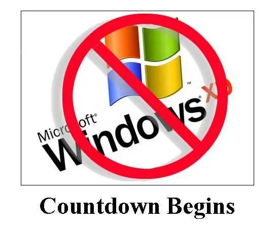 end of windows xp support countdown: transition to newer systems now.