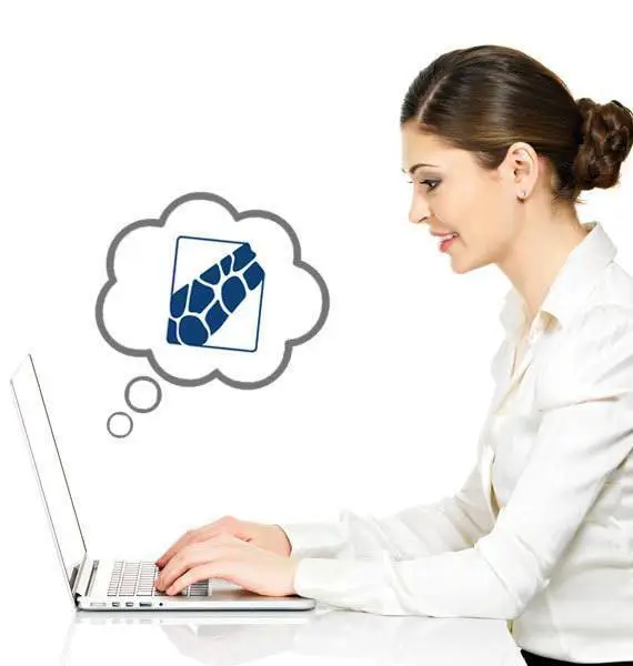 6 Benefits Of Zarafa Email 8 focused woman at a laptop, blending professionalism with creative imagination in a modern workspace.